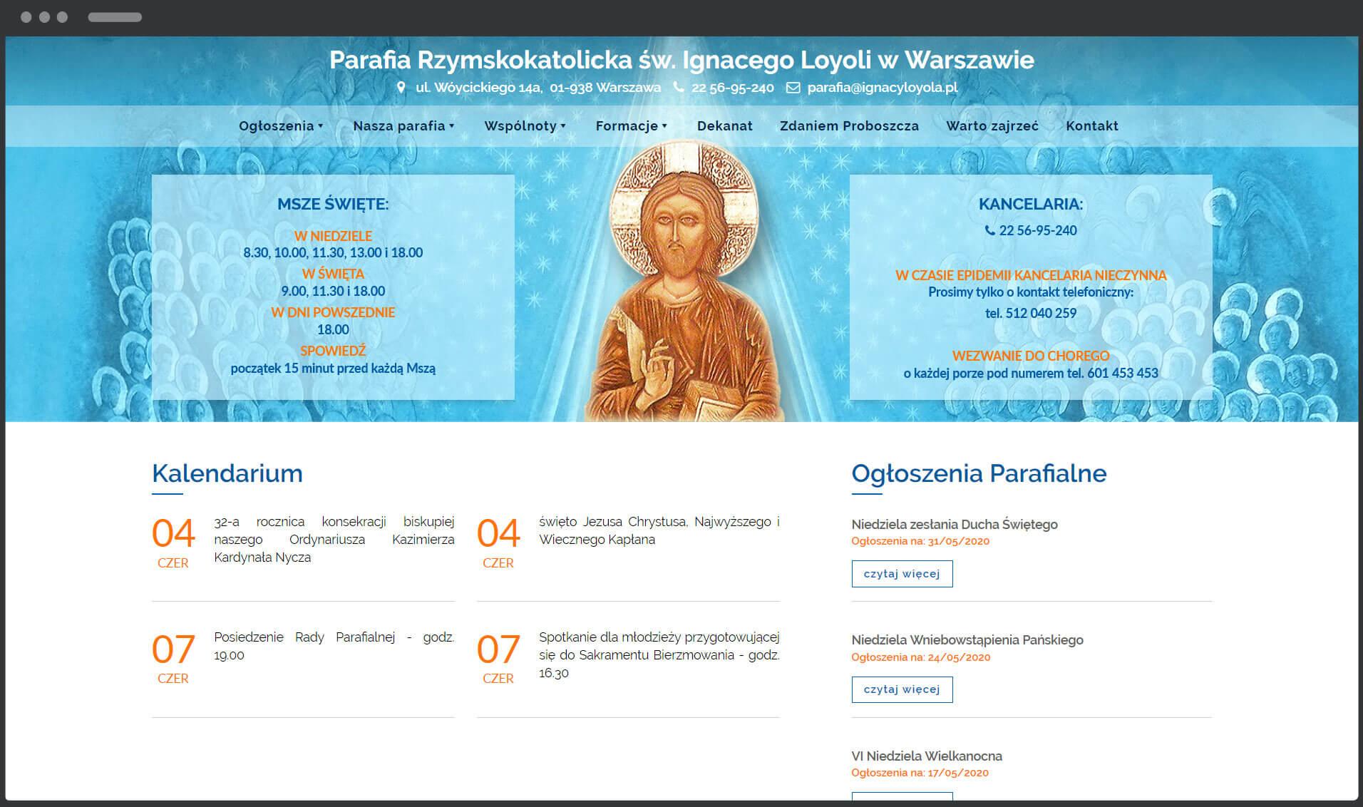 Parafia Rzymskokatolicka Ĺw. Ignacego Loyoli w Warszawie